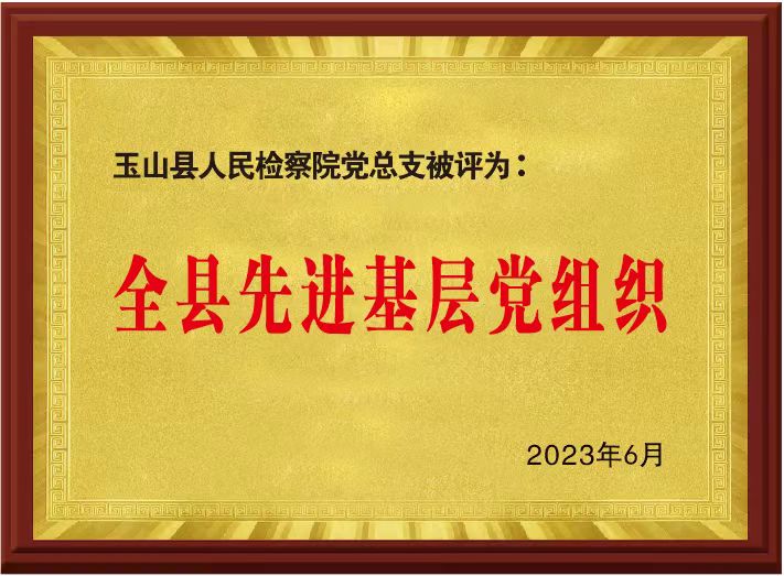 全县先进基层党组织